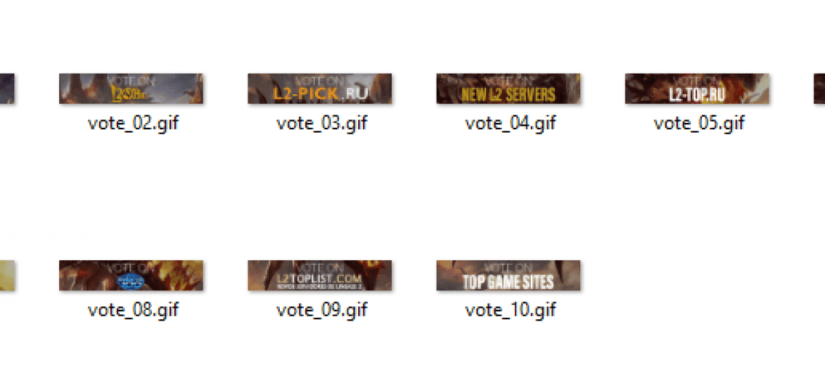 vote banners