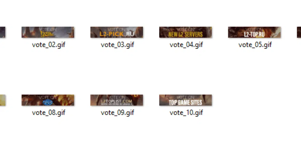 vote banners